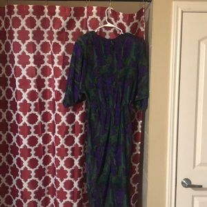 Purple dress